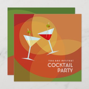 Cocktail Party invitation | Zazzle