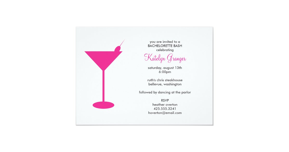 Cocktail Party Invitation | Zazzle.com