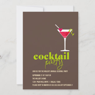 Cocktail Party Invitation