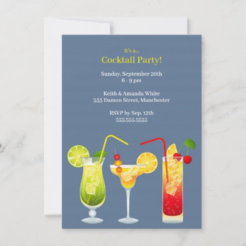 Cocktail Party Invitation