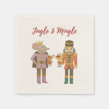 Cocktail Party Jingle Mingle Nutcracker  white