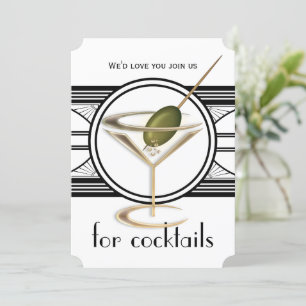 Cocktail Party Large Invitations