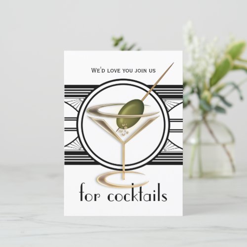 Cocktail Party Medium Invitations