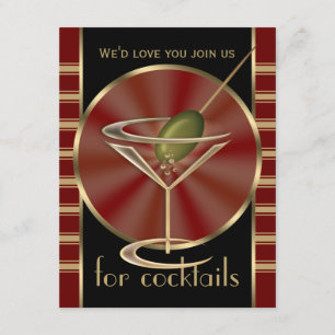Cocktail Party Small Invitations