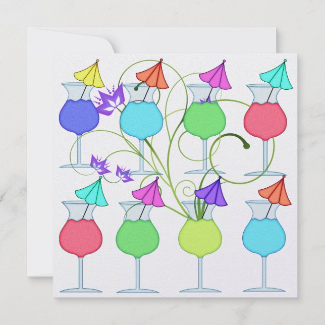 Cocktail PARTY - SRF Invitation (Front)