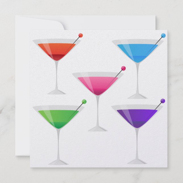 Cocktail PARTY - SRF Invitation (Front)