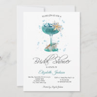 Cocktail Seashells Summer Bridal Shower