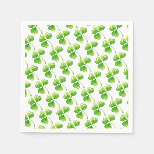 Cocktail Size Paper Napkins_Saint Patricks Napkins