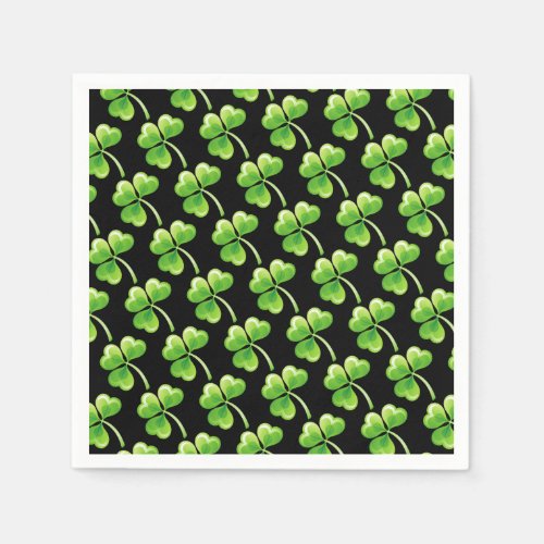 Cocktail Size Paper Napkins_Saint Patricks Napkins