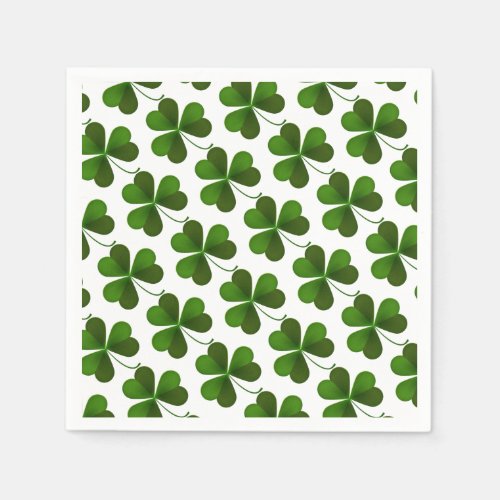 Cocktail Size Paper Napkins_Saint Patricks Paper Napkins