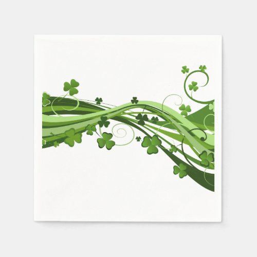 Cocktail Size Paper Napkins_Saint Patricks Paper Napkins