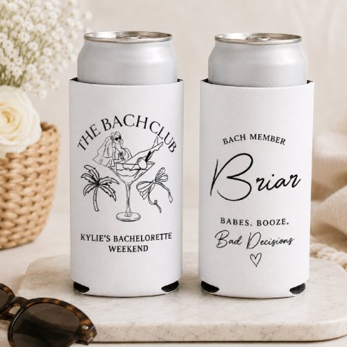 Cocktail Social Club Bridesmaid Koozie | The Bach
