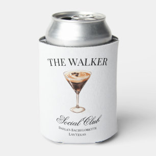 Cocktail Social Club Espresso Martini Bachelorette Can Cooler