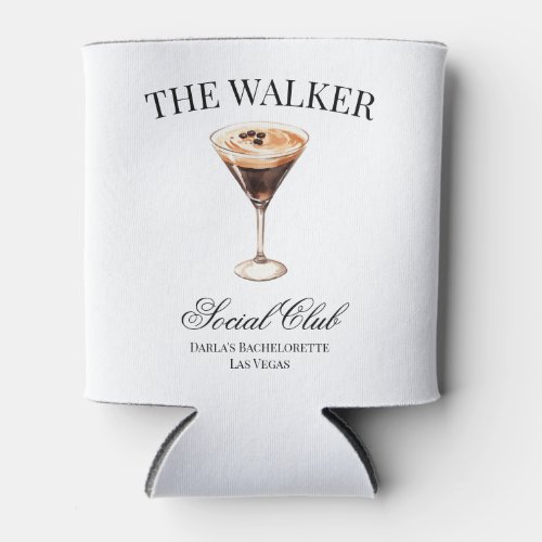 Cocktail Social Club Espresso Martini Bachelorette Can Cooler