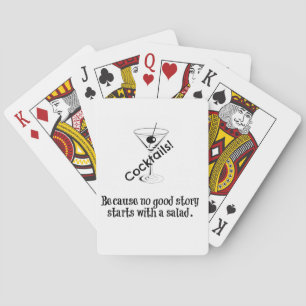 Cocktail Story Poker Cards