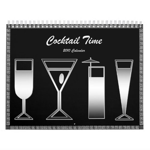 Cocktail Time 2010 Calendar