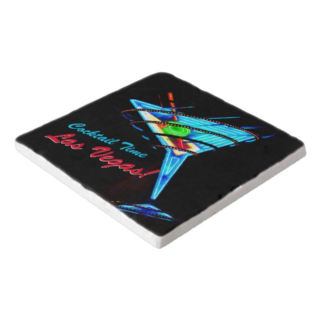 Cocktail Time Las Vegas Trivet (Corner)