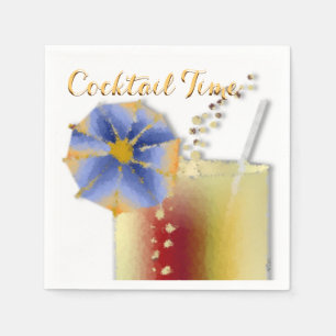 Cocktail Time Napkins