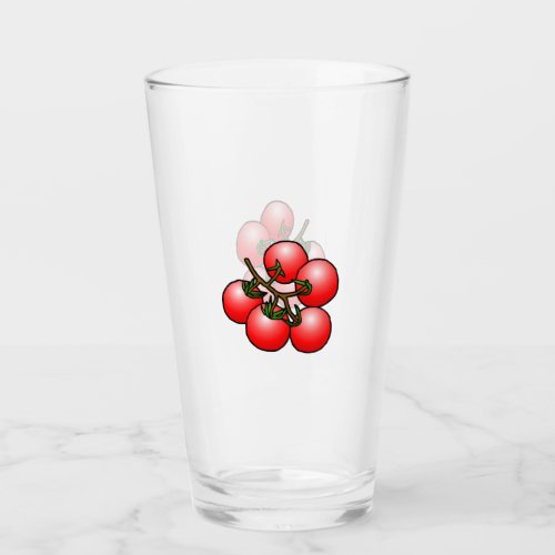 Cocktail Tomatoes Glass Tumblers