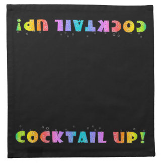COCKTAIL UP! DINNER or COCKTAIL NAPKINS