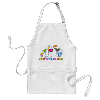 COCKTAIL UP GLASSES APRON