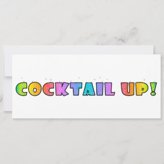 COCKTAIL UP! PARTY INVITATION