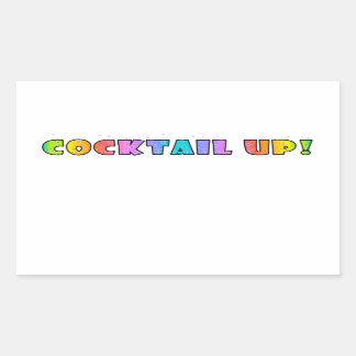 COCKTAIL UP! STICKER