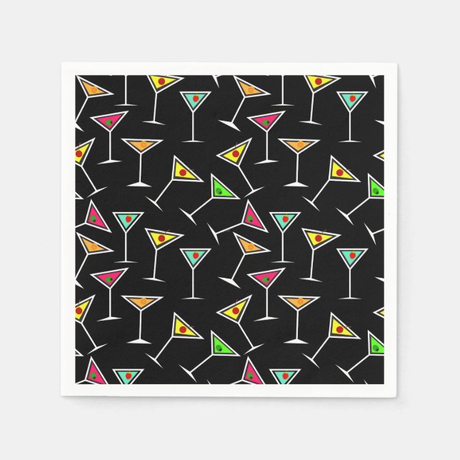 Cocktails Anyone? Napkins (Front)