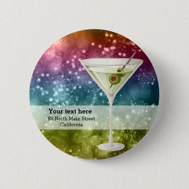 Cocktails Button (Front)
