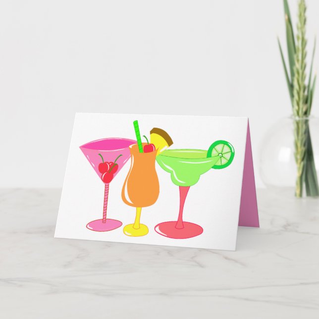Cocktails Card (Front)