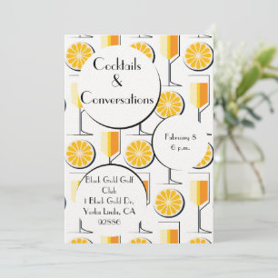 Cocktails&Conversations invitation