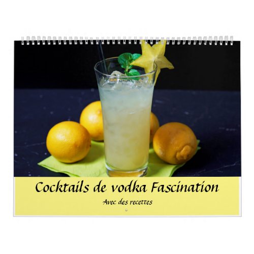 Cocktails de vodka Fascination Calendar