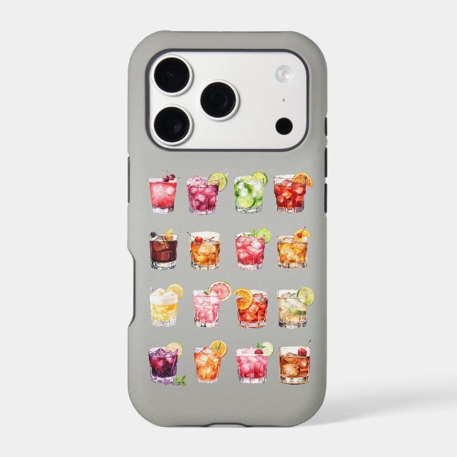 Cocktails Galore Case-Mate iPhone Case (Back)