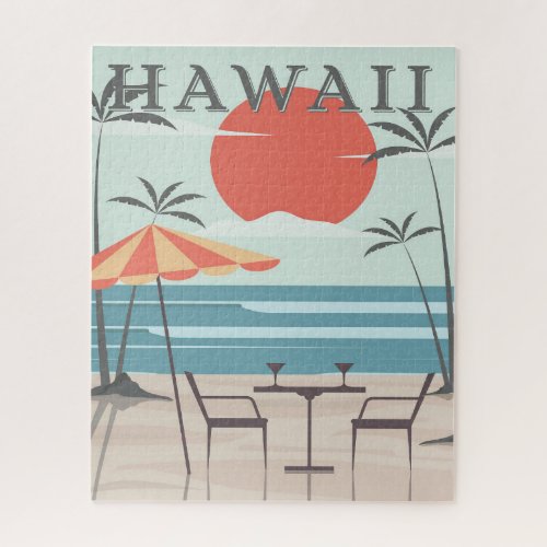 Cocktails in Hawaii Jigsaw Puzzle