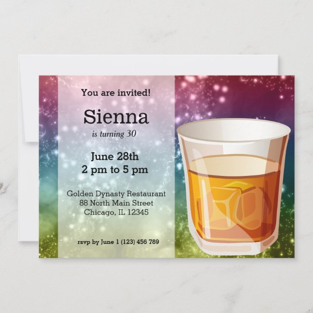 Cocktails Invitation (Front)