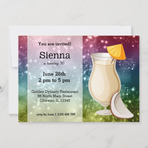 Cocktails Invitation