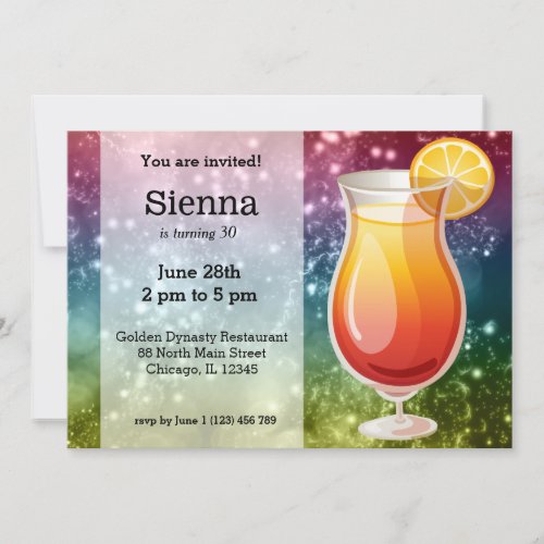 Cocktails Invitation