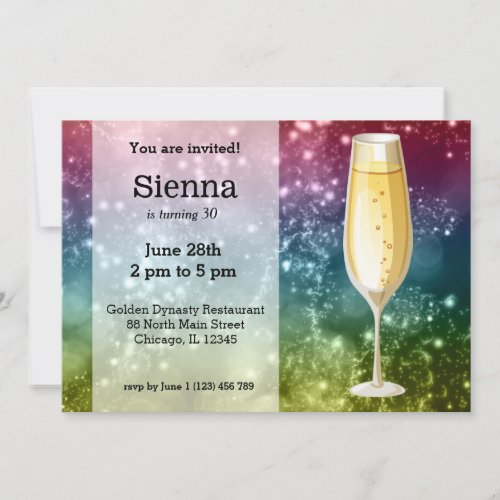 Cocktails Invitation