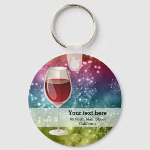 Cocktails Keychain