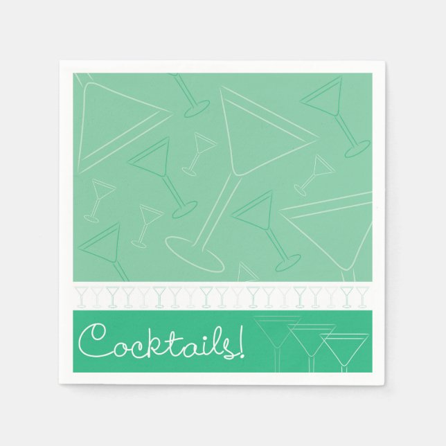Cocktails! Napkins (Front)