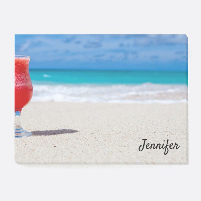Cocktails On The Beach DIY Name Home office Post-it Notes (Creator Uploaded)