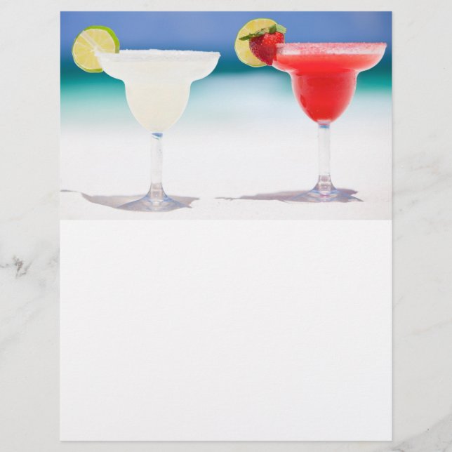 Cocktails on the beach flyer (Front)