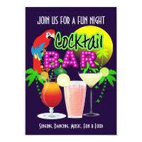 Cocktails Party Celebration Party Personalized Invitation