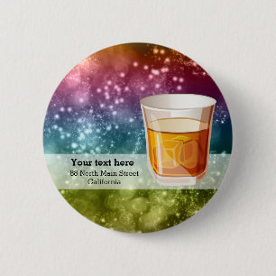 Cocktails Pinback Button