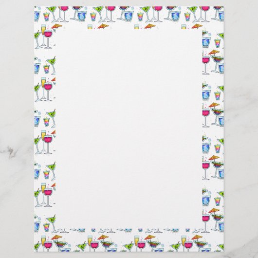 COCKTAILS UP! LETTERHEAD (Front)