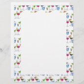 COCKTAILS UP! LETTERHEAD (Front/Back)