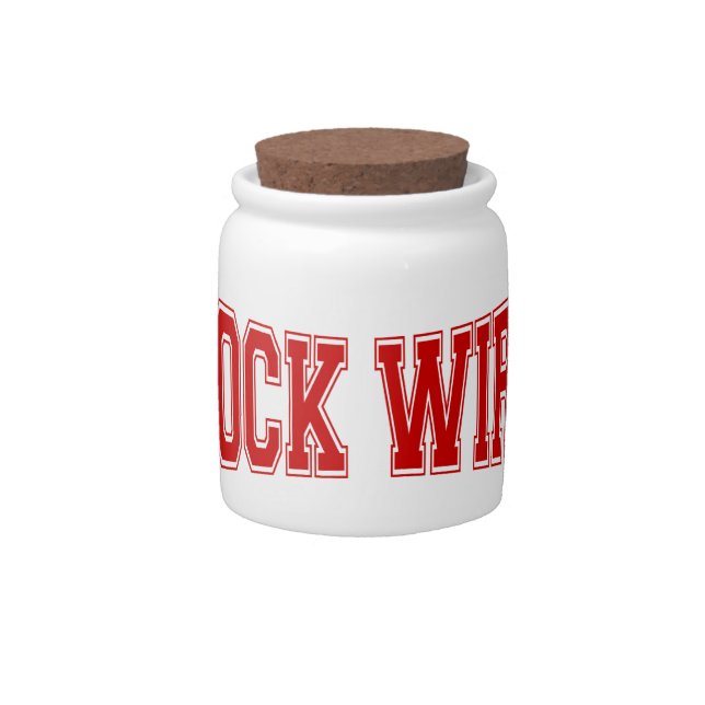 COCKWIRE CANDY JAR (Front)