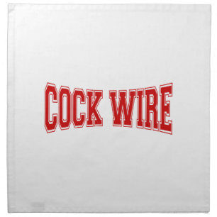 COCKWIRE NAPKIN