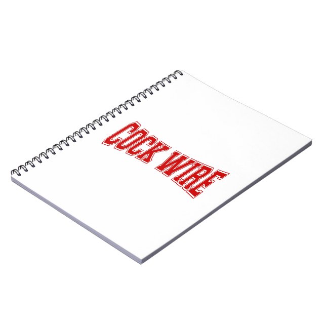 COCKWIRE NOTEBOOK (Left Side)