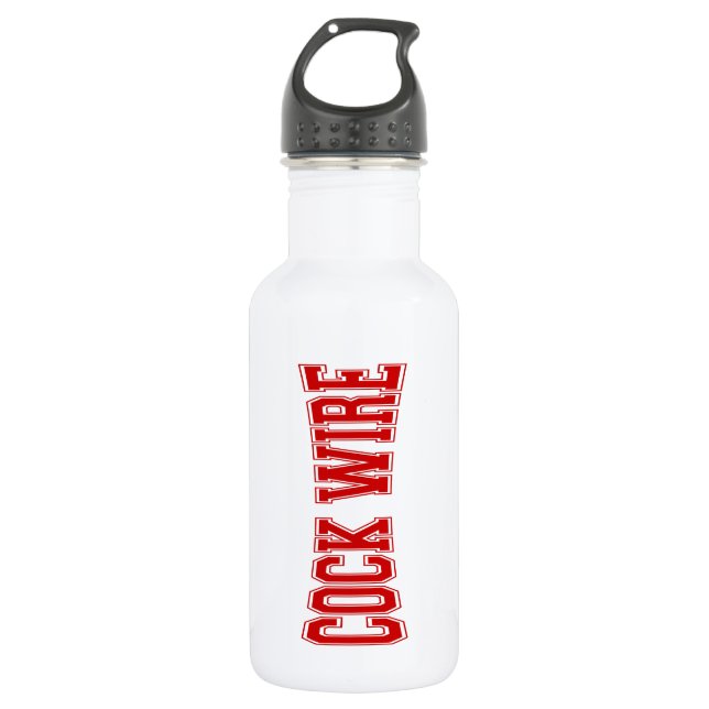 COCKWIRE WATER BOTTLE (Front)